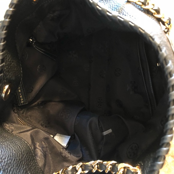 Tory Burch Black Shoulder Bag! Gently used! - Picture 6 of 8